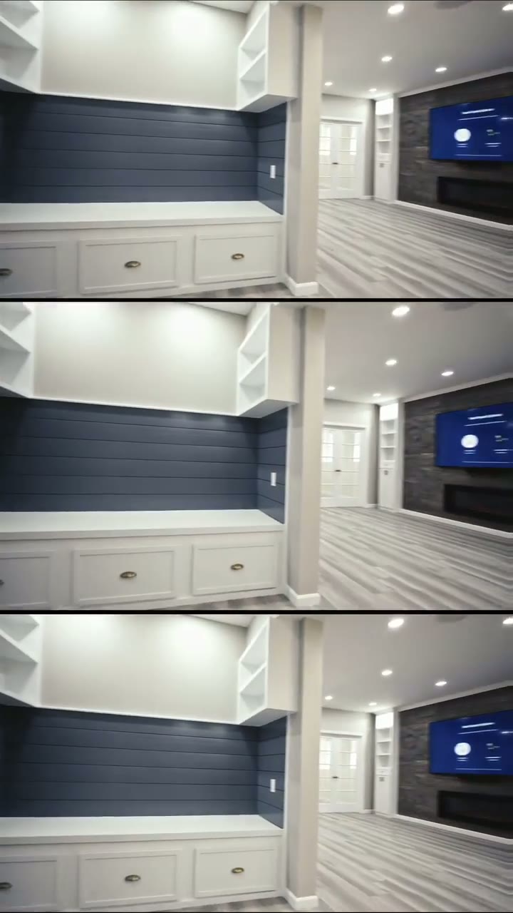 Walkthrough of the finished Medway basement